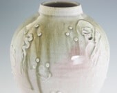 Squiggle Vase- Wood Fired Porcelain