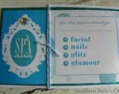 Spa Pinwheel Appointment Cards...Set of 10 Cards Il_170x135