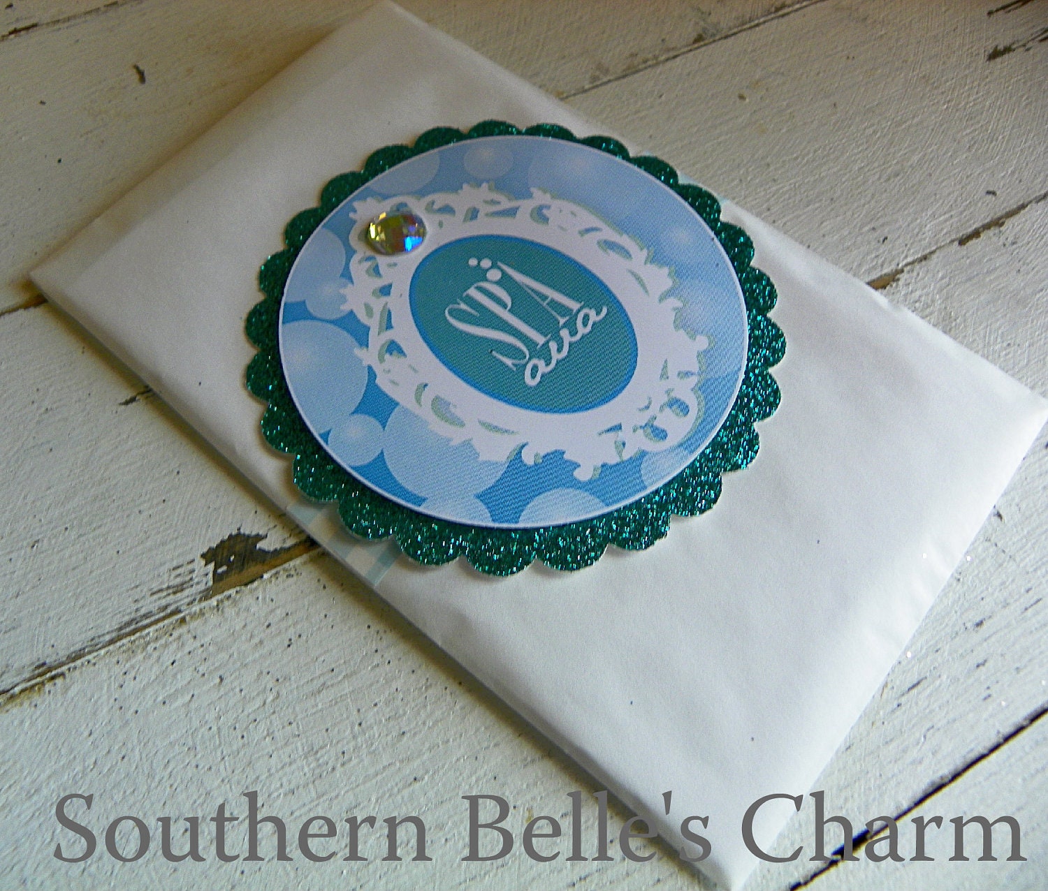 Spa Pinwheel Appointment Card Envelopes...Set of 10 Envelopes Il_170x135