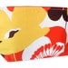 Cosmetic Bag / Zippered Pouch - Sofia Orange