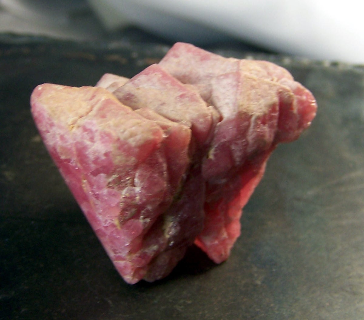 Rhodochrosite Crystal CLuster - Display - Rhodochrosite from Brazil