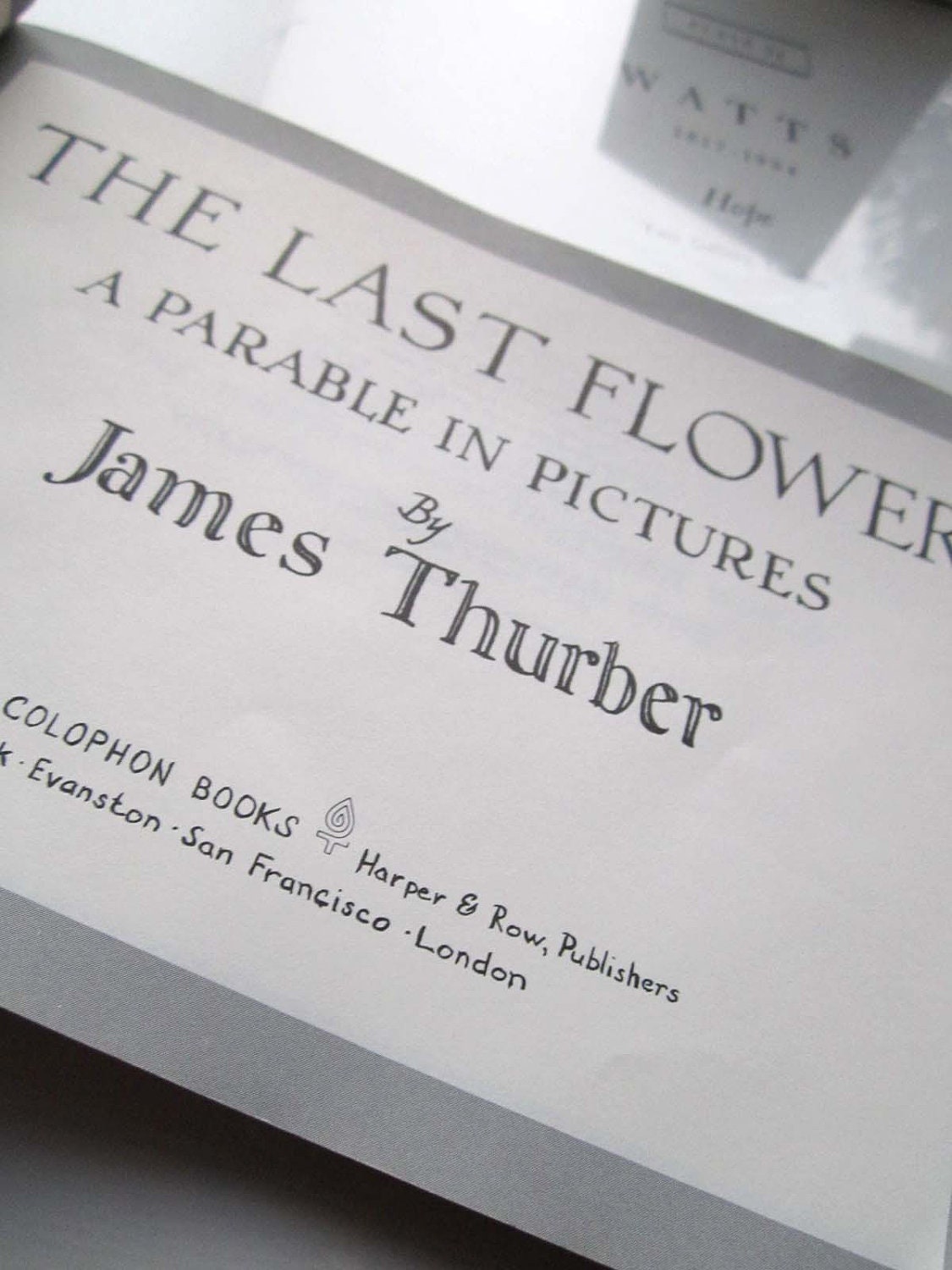 The Last Flower by James Thurber