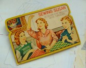 Sewing Susan Silver Eye Needles Antique Needle Book N0 117
