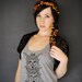 Wolf Totem - womens tri-blend racer back tank top wolf wolves - by Bark Decor