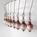 Blush Pink Bridesmaid Jewelry Beaded Earrings Wedding Jewelry Bridesmaid Earrings Pearl Jewelry Sets Vintage Style Pearl Earrings Handmade