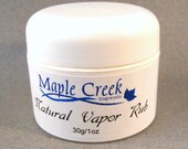 All Natural Vapor Rub, Cough & Cold Treatment with Camphor Essential Oil