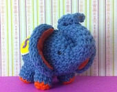 Tiny Elephant - Dizzy - Animal Crossing  - Amigurumi