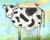 Moo Land- note card