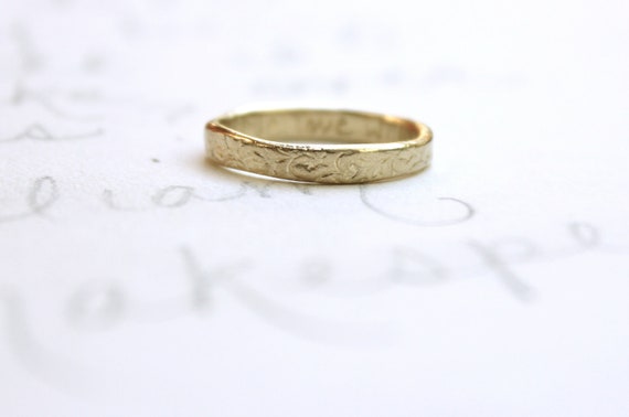 Gold Purity Rings