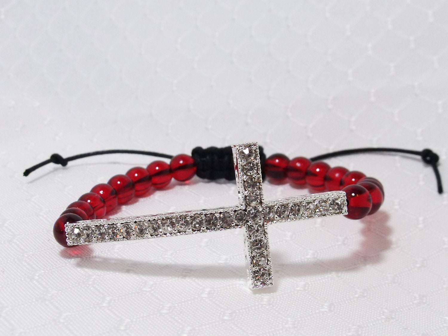Red Cross Bracelet