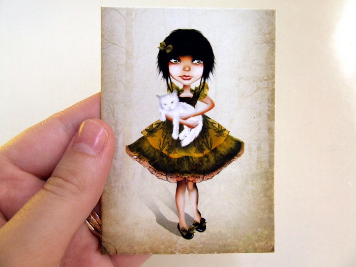 SugarAnne ACEO/ATC 2.5x3.5 Artist Trading Card Mini Premium Fine Art Print