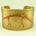 Diplodocus Dinosaur Skeleton Brass Cuff Bracelet - Prehistoric Paleontologist Gift