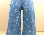 Fits American Girl Doll Clothes Bright Blue and Aqua Pants Boot Cut