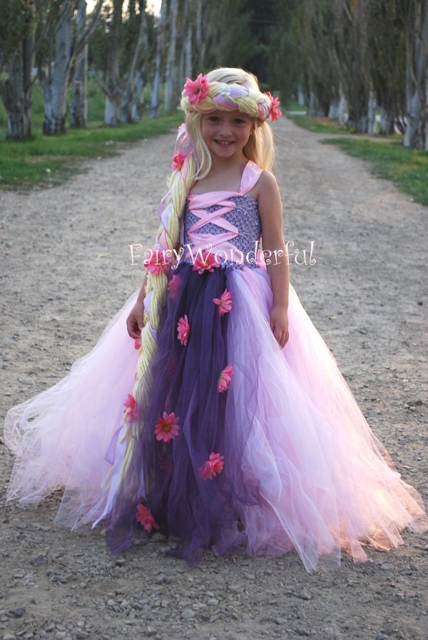 Rapunzel Inspired Tutu Dress