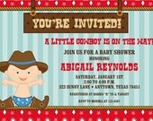 Little Cowboy Baby Shower Invitations Il_170x135