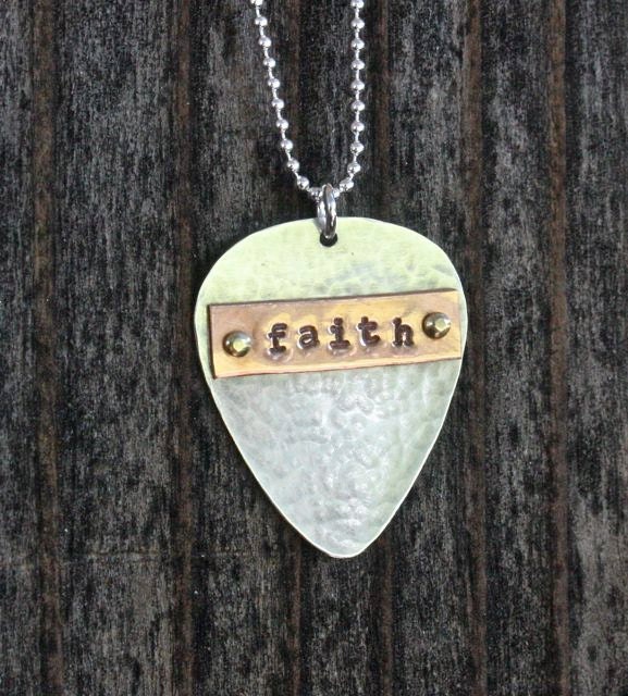 Personalized Guitar Pick Necklace - Perfect Gift for the Music Lover, Father's Day Gift, Groomsmen Gifts, Teacher Gift