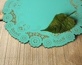 table decor centerpiece -  wood doily - gift for women - under 20 dollar gift - you pick the color