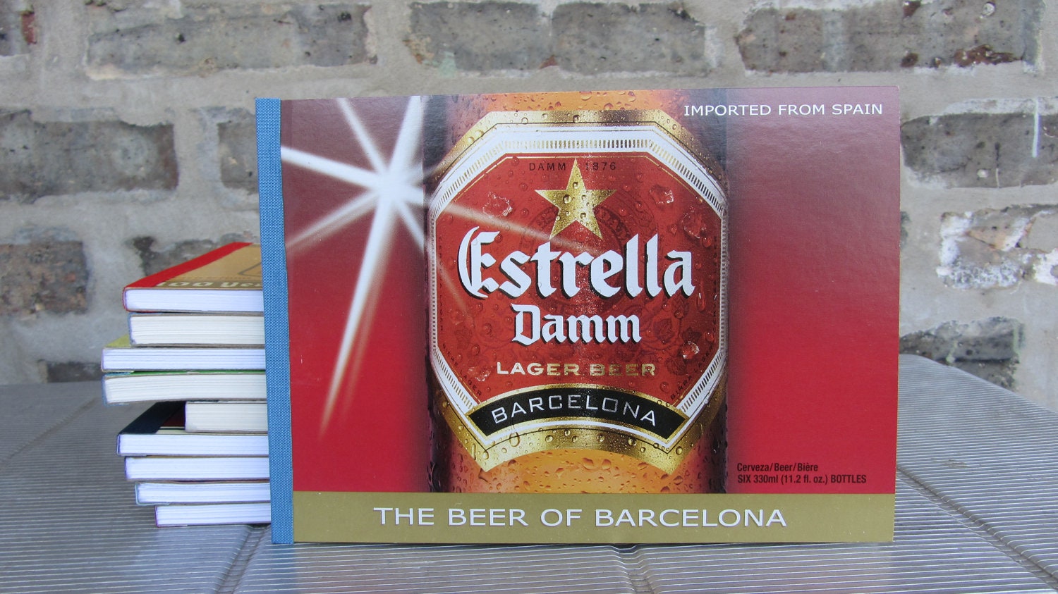Recycled Beer Notebook