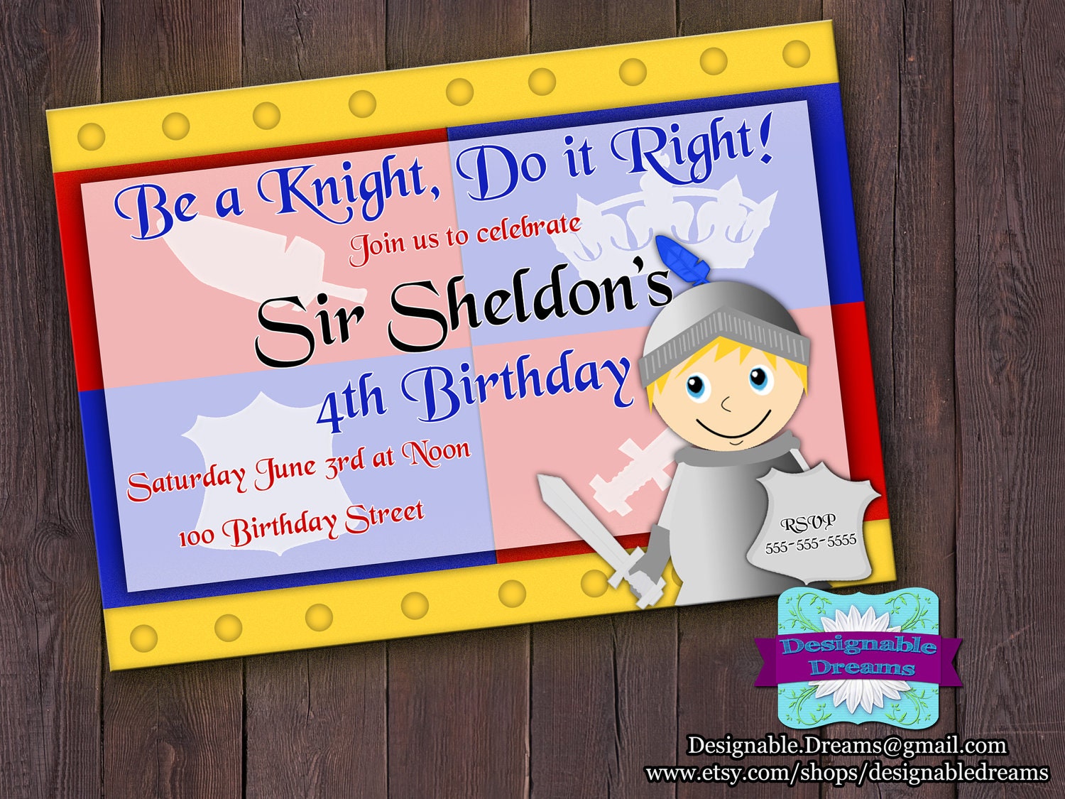 Knight Birthday