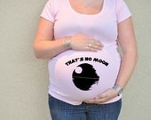 That's no moon Star Wars maternity t-shirt