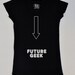 Future geek maternity shirt