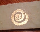 You Are My Sunshiny Day palmarosa and lime soap with organic ground oats and coconut milk