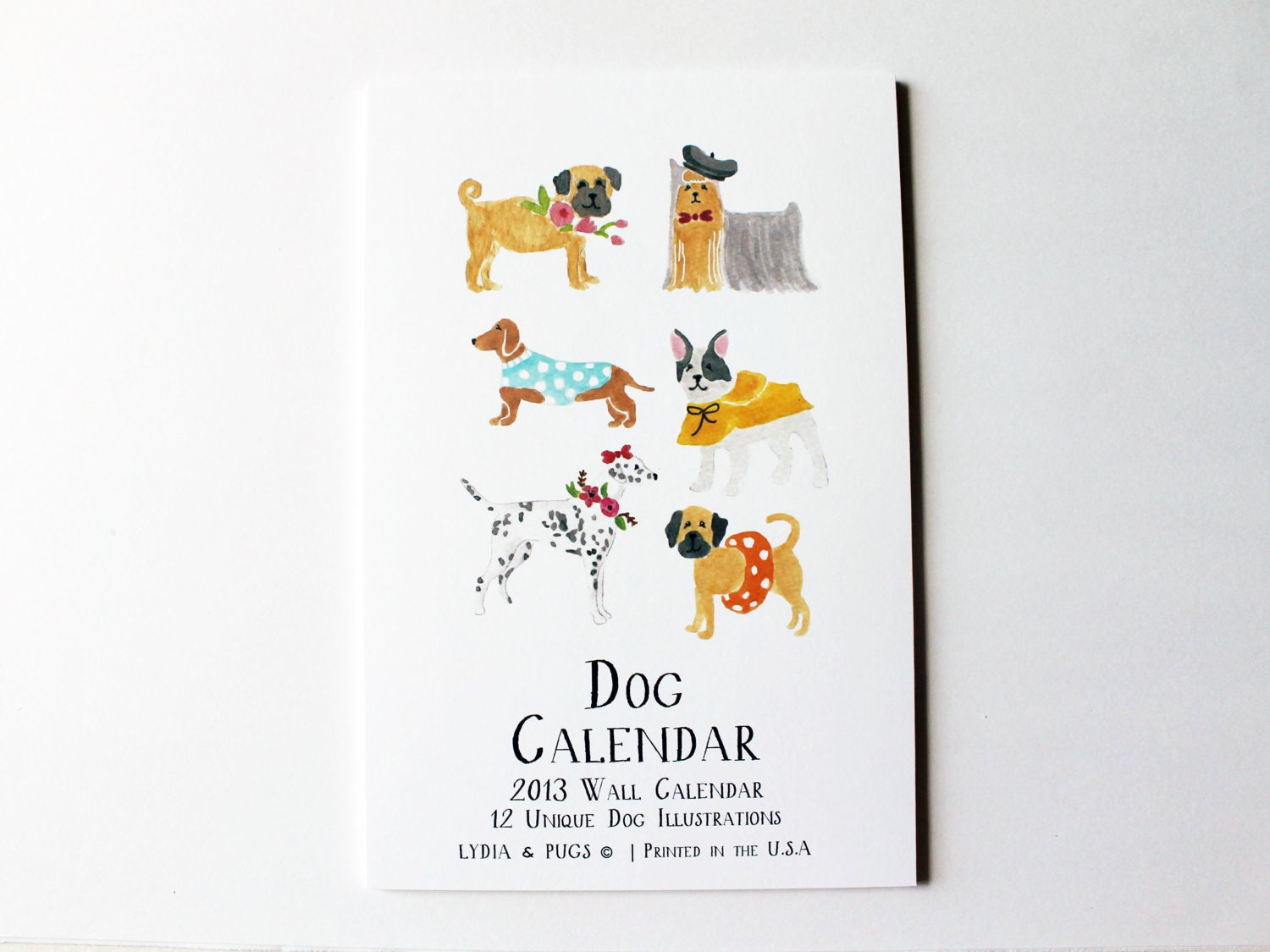 2013 Dog Calendar