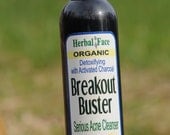 ORGANIC Detoxifying Face Wash,  with Activated Charcoal, an amazing cleanser, my No 1 seller