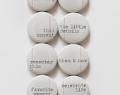 Project Life Flair Button