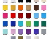 24 Adhesive Vinyl Sheets Colors of Your Choice for Cricut Silhouette or other cutters