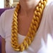 Curb Chain Crochet Necklace/Jewellery Pattern