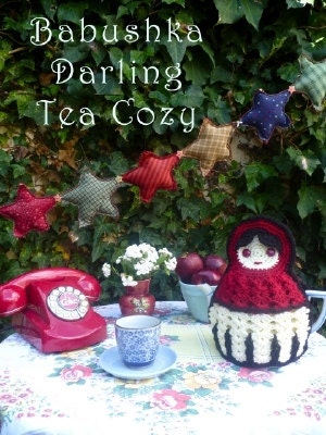 Babushka Darling Tea Cozy and Bag PDF