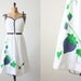 vintage 1970's strawberry print dress