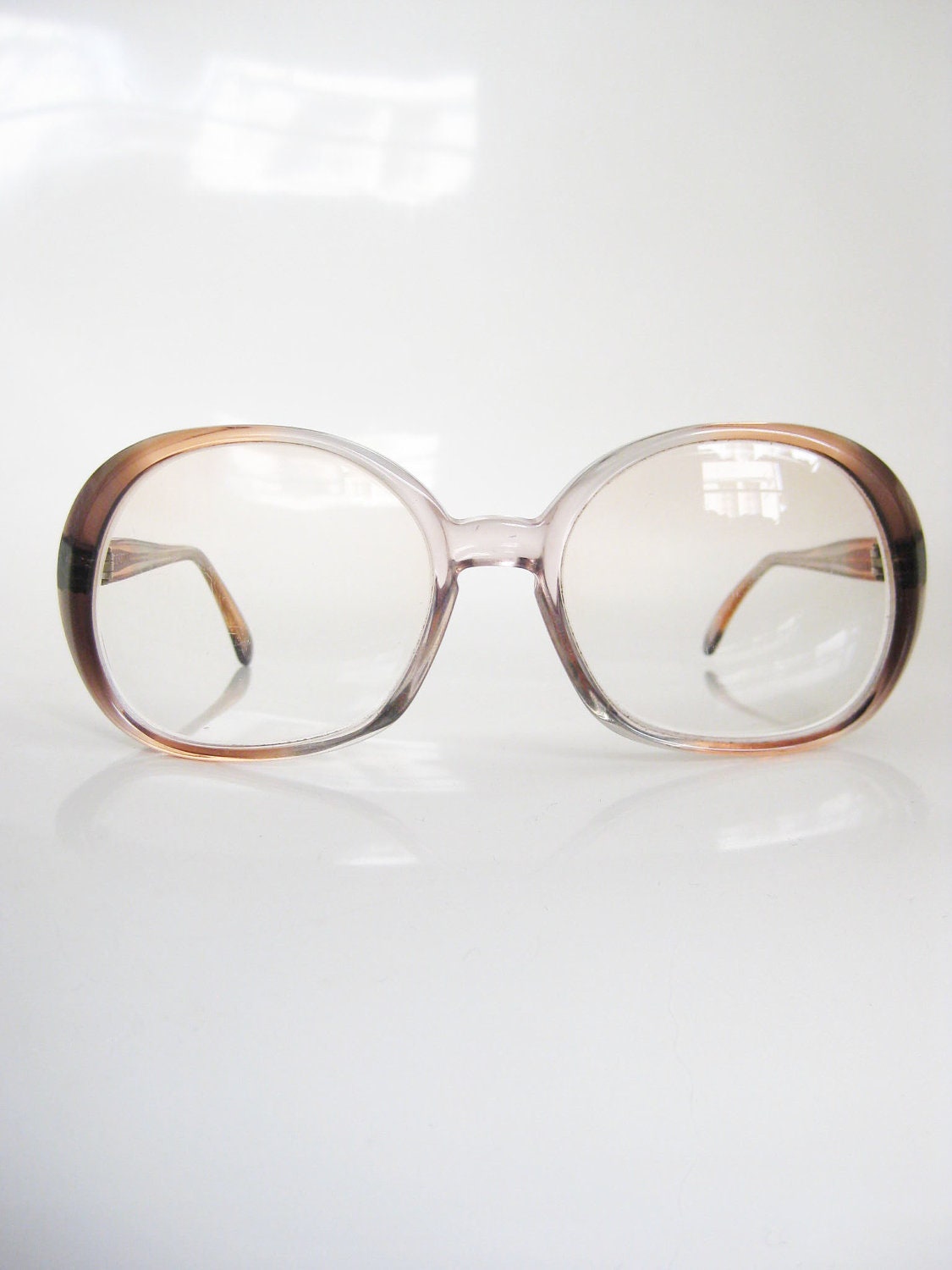 Vintage RODENSTOCK 1960s MOD Sunglasses Glasses Ladies Womens OPTICAL Frames Sixties Mad Men Brown