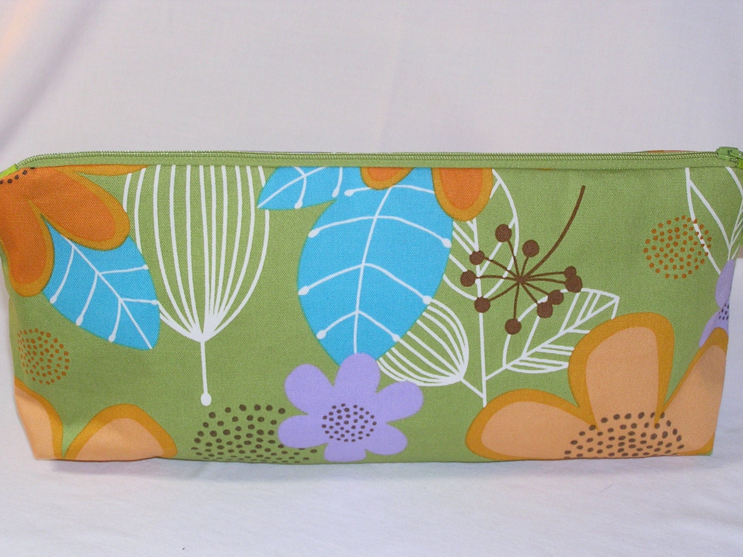 Notus Floral Anna Clutch in Green