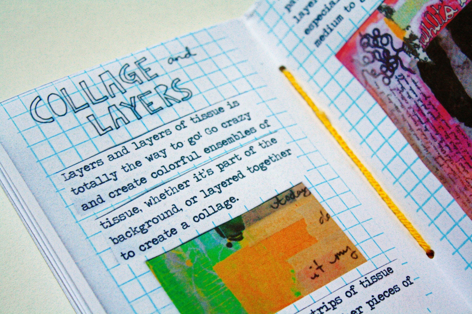 Journal POP Zine - Issue 1 Tissue Paper