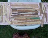 SALE - Primitive Antique Horse Harness Patterns Found In Long Old Tin Container from Rustysecrets