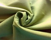 Green Dupioni Silk Asparagus Henna Fern Fabric One Yard