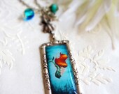 The tiniest mermaid - Cameo necklace