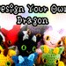 Design Your Own Dragon Amigurumi Crochet Plush Toy