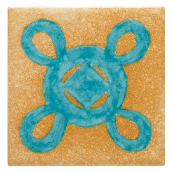 Single Sunsum Adinkra Tile