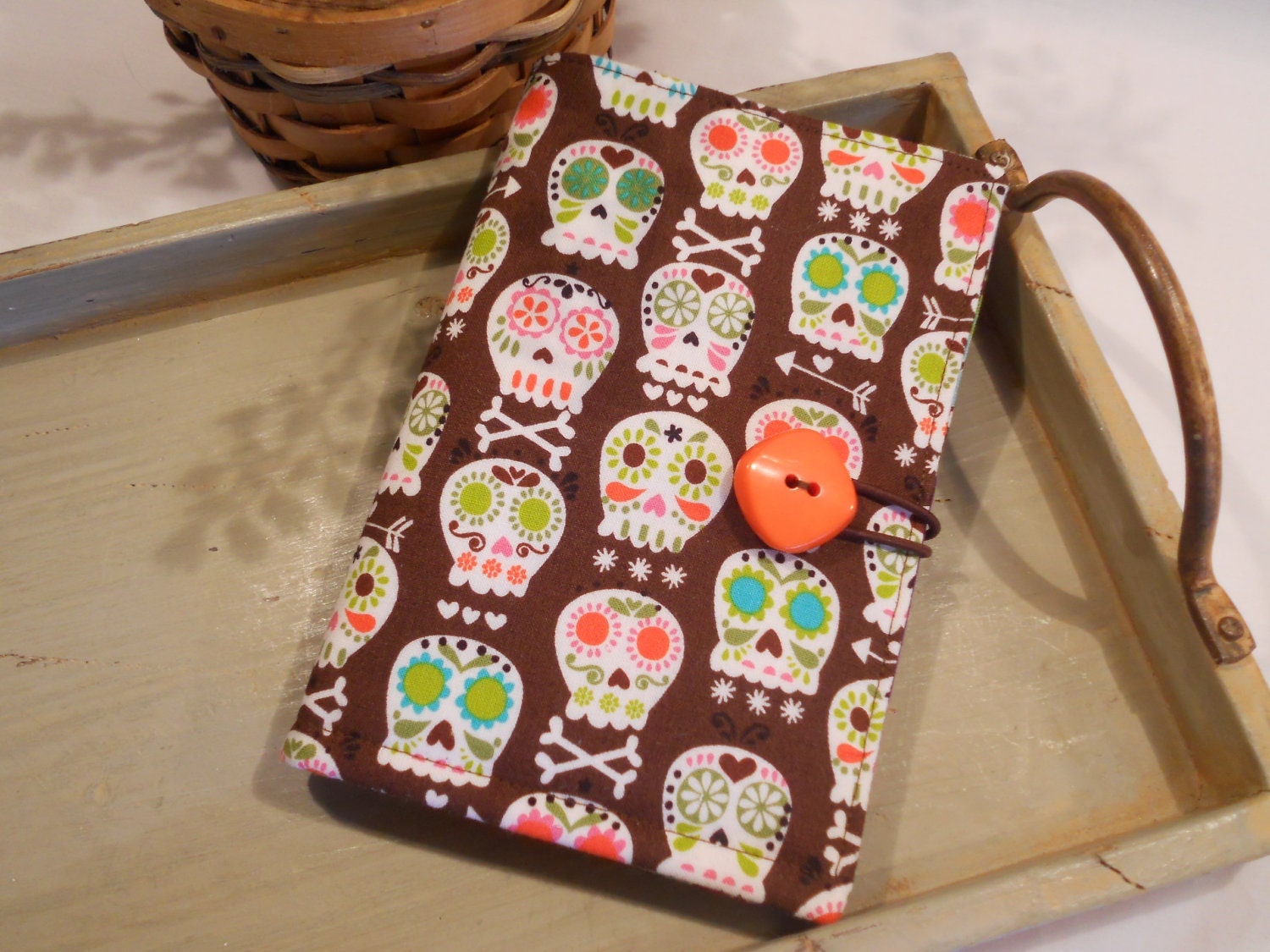 Folded Note Taker and Organizer PORTFOLIO / with Clear Vinyl ID Window / Pad and Mechanical Pencil Included