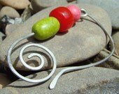 Fresh Watermelon Scarf Shawl Brooch Kilt Pin