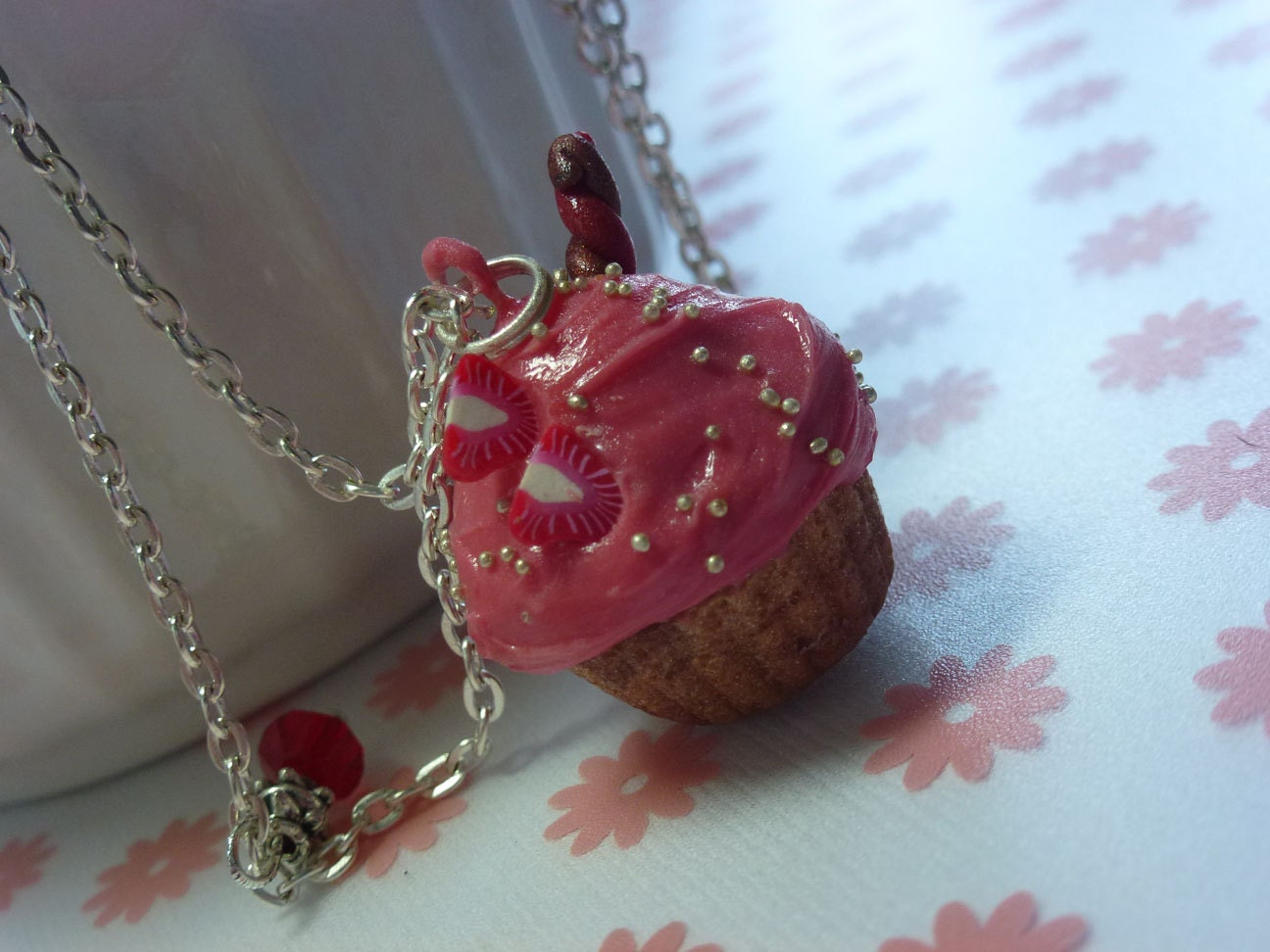 Chocolate Strawberry Scented Cupcake