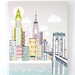 New York, Brooklyn bridge - Canvas, Textiles, Print