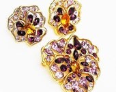 Nolan Miller Pansy Demi Parure