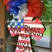 God Bless the USA  Door Hanger - Bronwyn Hanahan Art