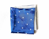 Stars and Clouds Silky Pocket Square Accessory for Men from the Paul McCall Line for Men - EWMcCall