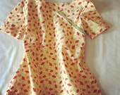 Tiny floral blouse