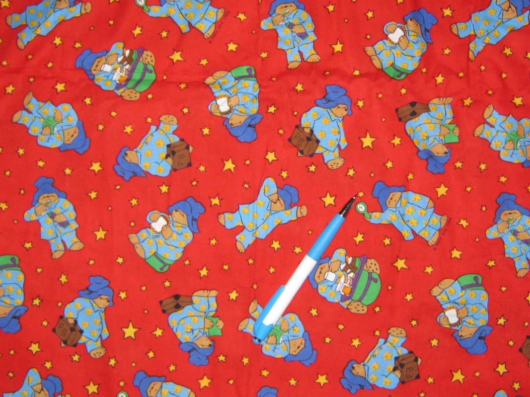 paddington bear fabric